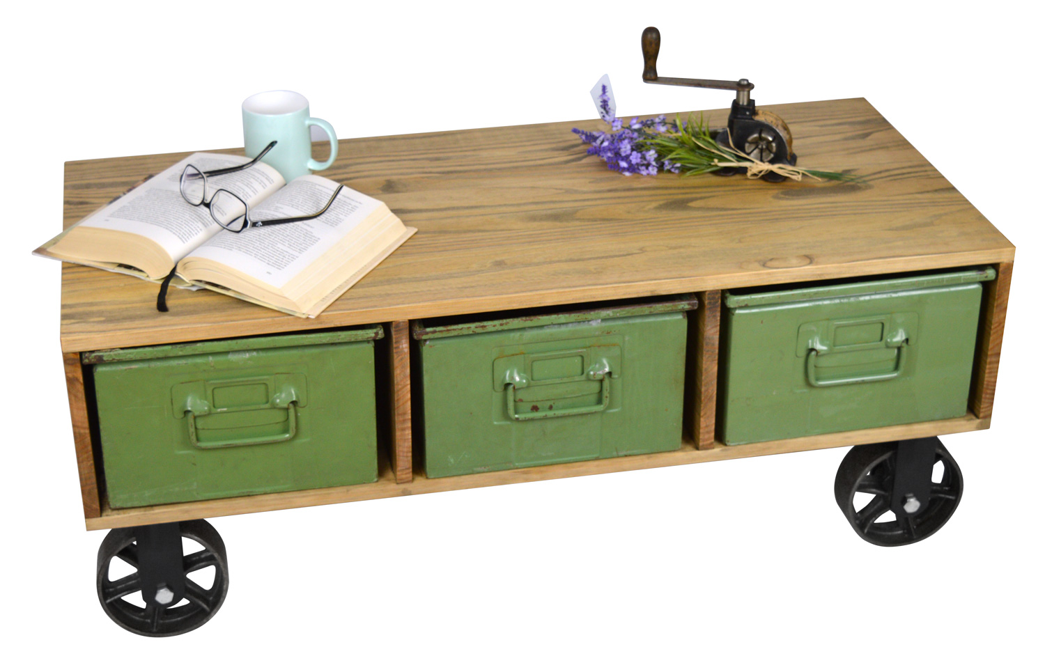 Nueva línea Norwich de muebles vintage para tienda, hogar y oficina