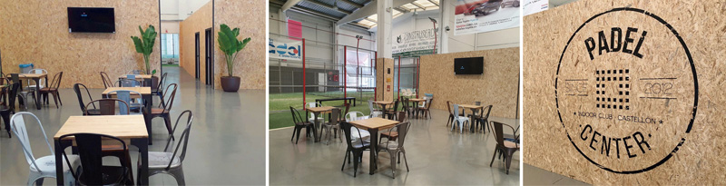 Padel Center Castellón renueva mobiliario de su cafetería!!!