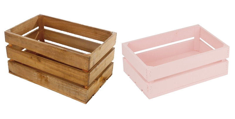 Aprovecha este mes para comprar las cajas de madera vintage que se venden en mueblesvintage.com con un descuento de hasta el 62%.