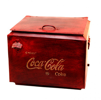 Nevera Antigua Coca Cola 40 x 44 x 35 centímetros