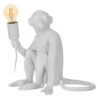 Lámpara de Mesa Mono de Poliresina 29 x 30 x 30 cm